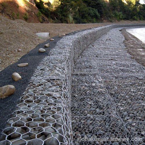 Gabion Box Professional Hot Dipped Galvanized Gabion Basket Mesh Factory